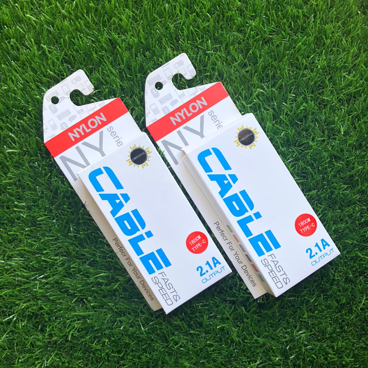 KABEL DATA NYLON 1.8M TYPE C (SOLD)