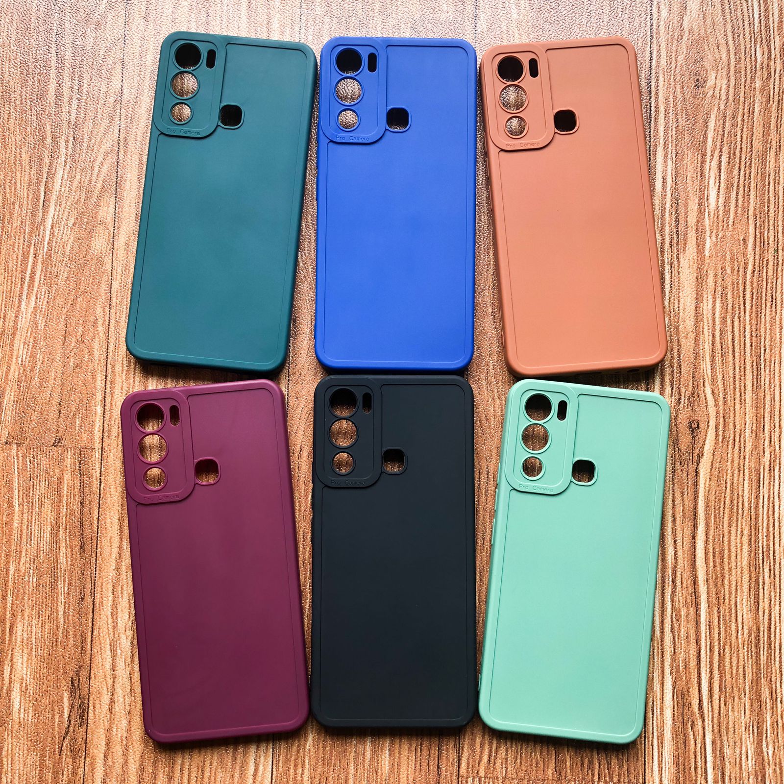 CASE PRO CAMERA MACARON INFINIX HOT 12I