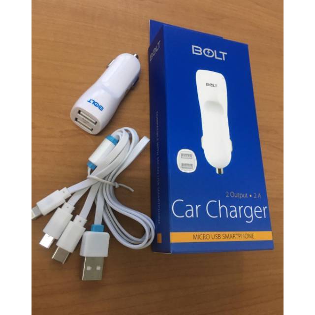 SAVER BOLT 3A 3 IN 1 USB