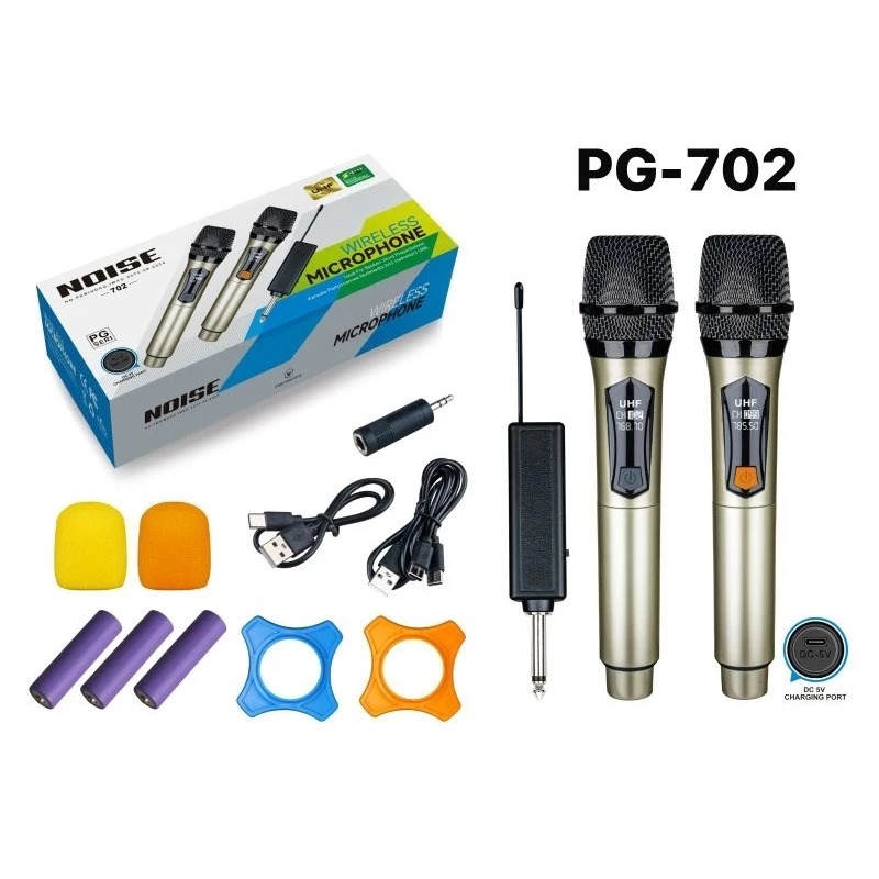 MIC WIRELESS 702 PG NOISE