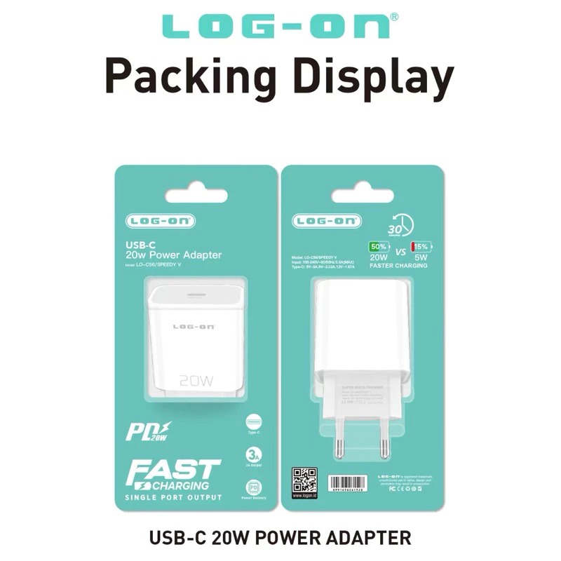 BATOK LOG ON SPEEDY V LO-C56 PD 20W