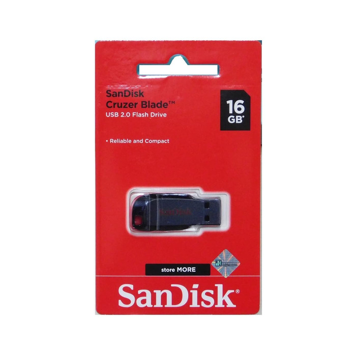 FLASHDISK SANDISK 16GB CRUZER BLADE 