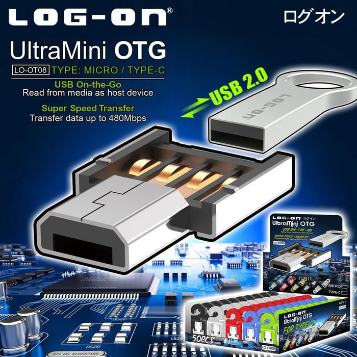 OTG LOG ON ULTRAMINI TYPE C LO-OT08 SATUAN