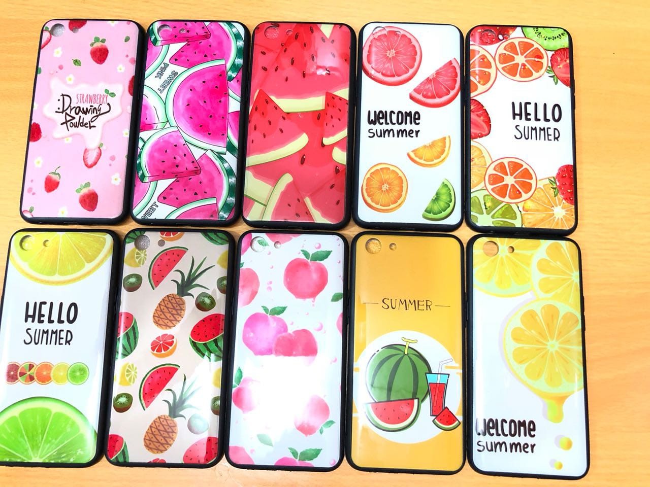 CASE FUZE GAMBAR FRUITS MI REDMI NOTE 5A (SOLD)