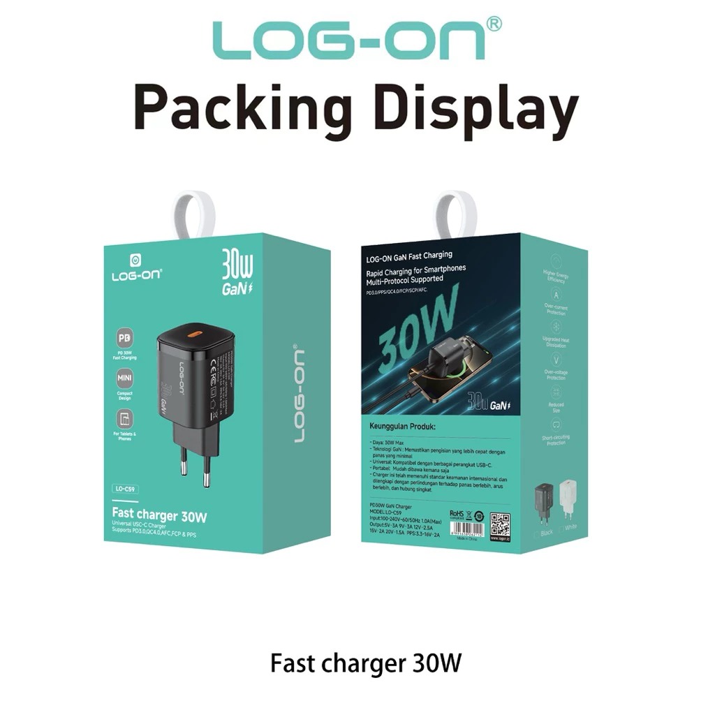 BATOK LOG ON LO-C59 30W 