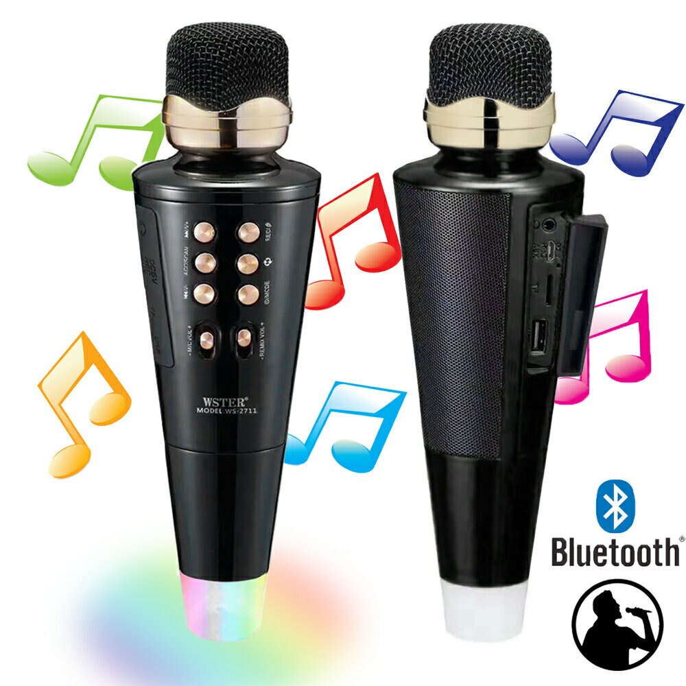 MIC KARAOKE BLUETOOTH WSTER WS-2711 (SOLD)