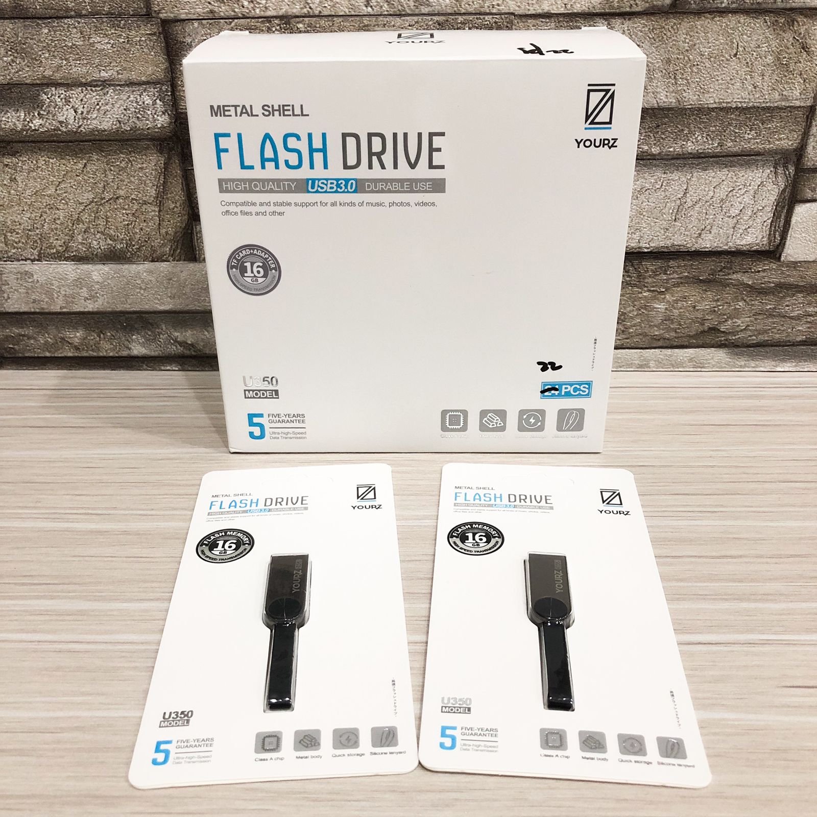 FLASHDISK YOURZ METAL SHELL U350 16GB