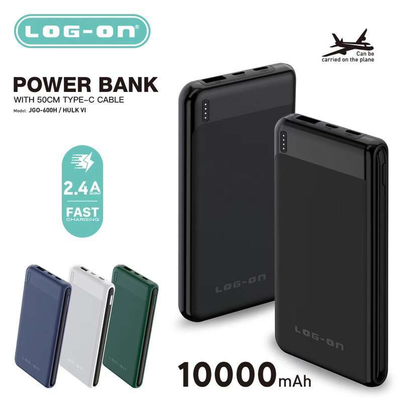 POWERBANK LOG ON HULK VI 10000 MAH (SOLD)