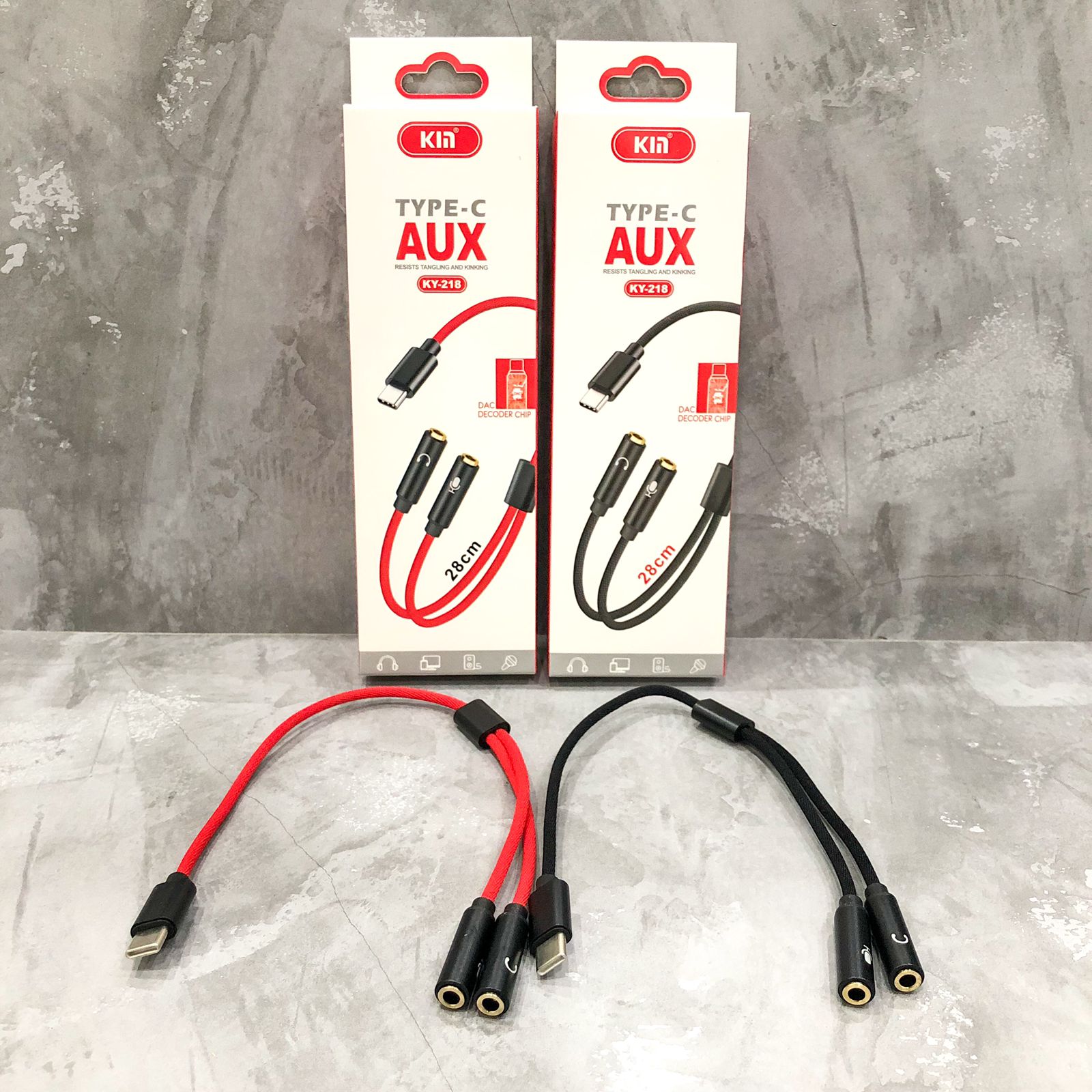 SPLITTER AUX TYPE C KIN KY218C