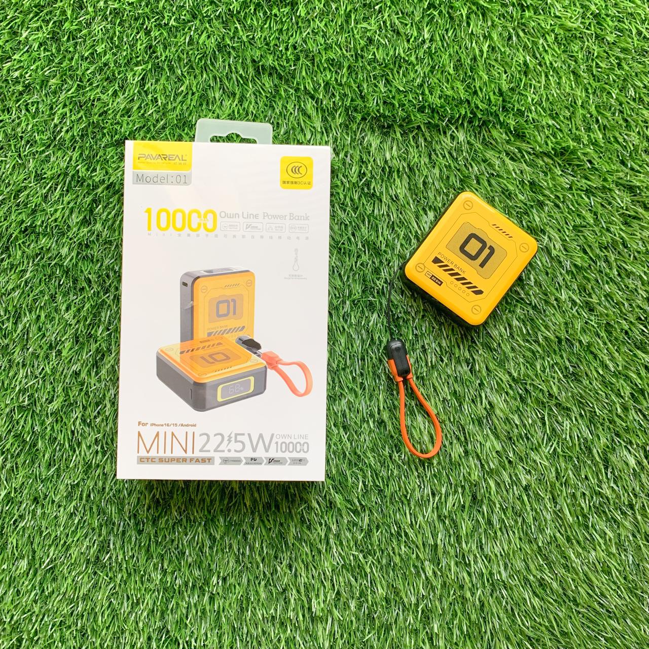 POWERBANK PAVAREAL 01 22.5W 10000 MAH