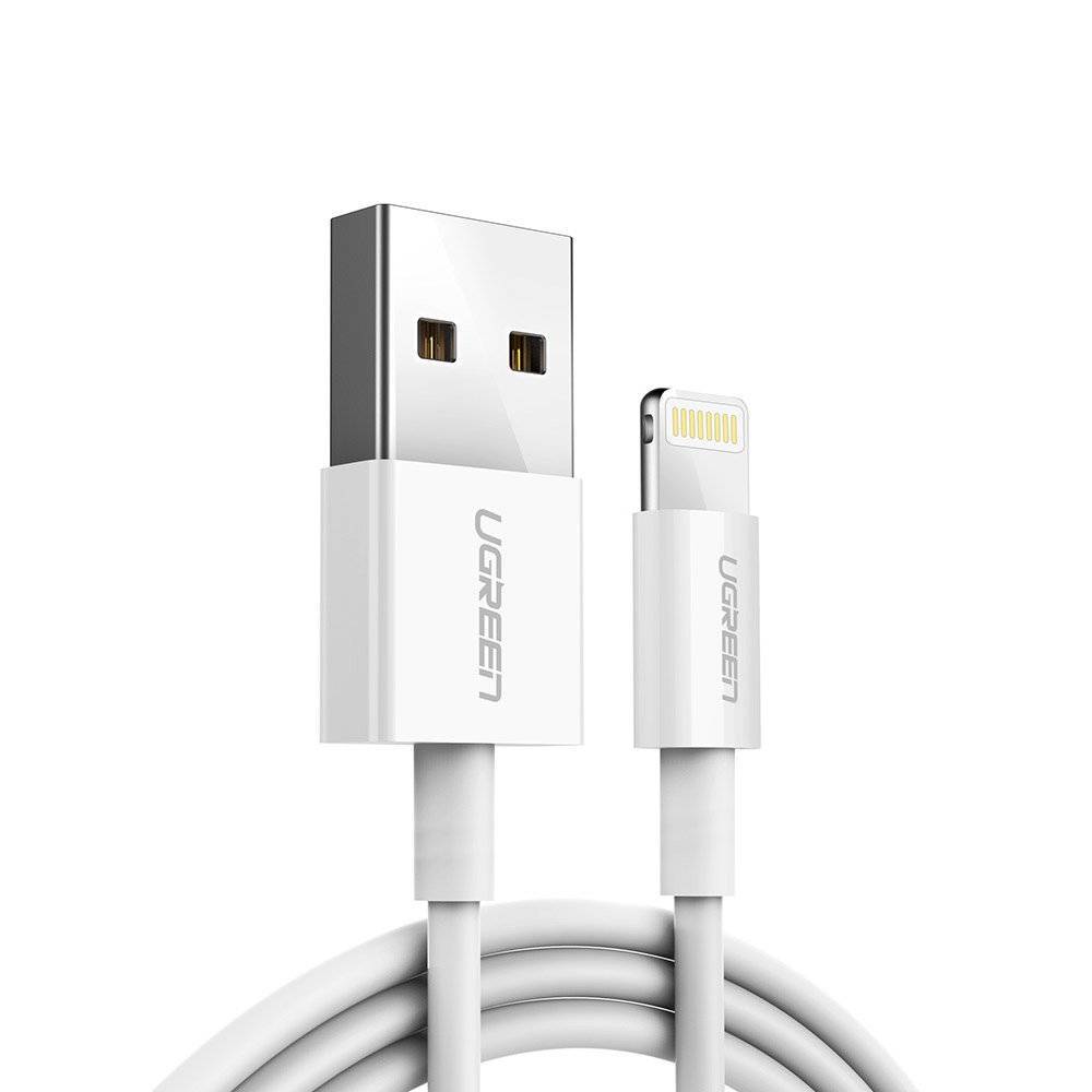 KABEL USB UGREEN IPHONE 2.4A TPE (SOLD)