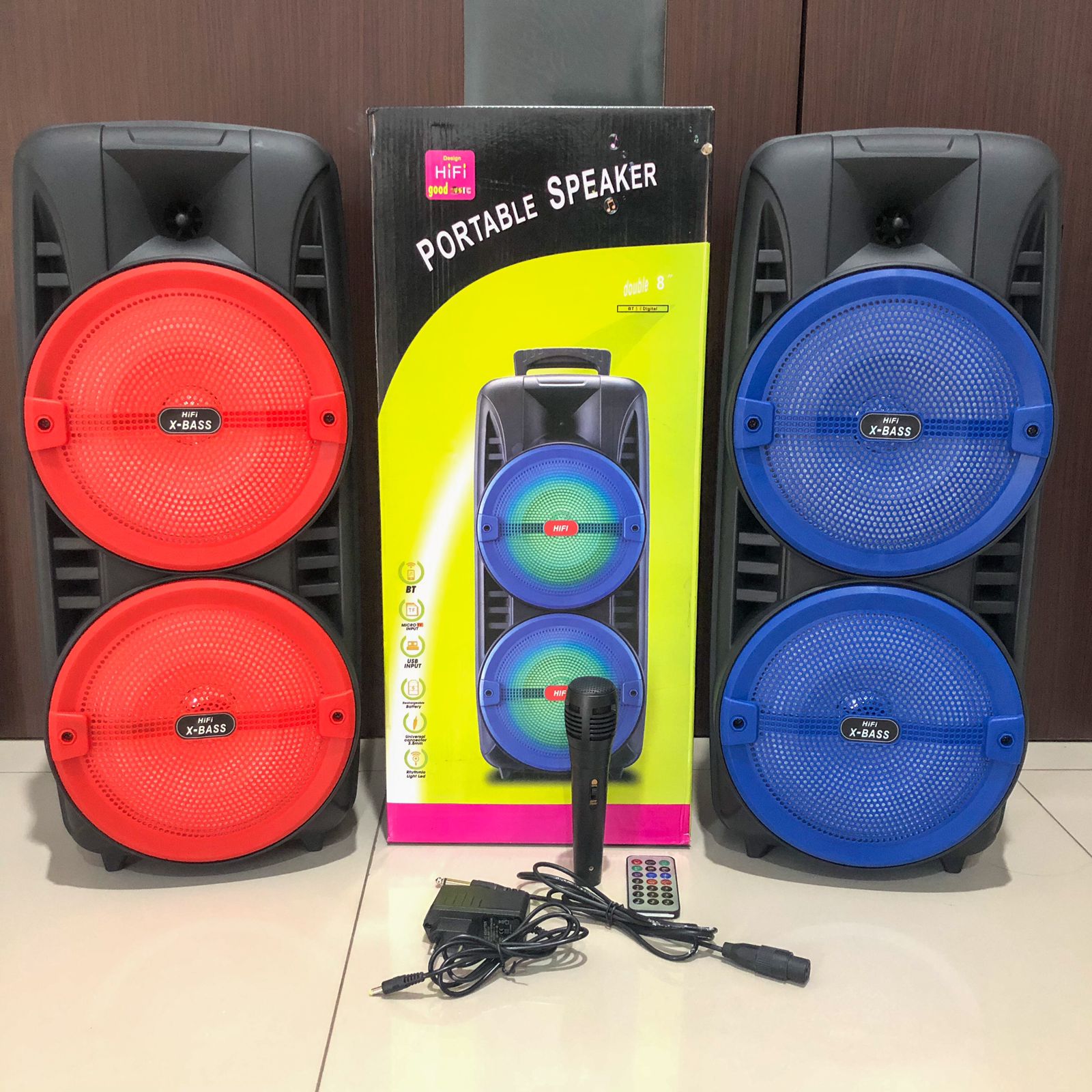 SPEAKER BLUETOOTH + MIC 8 INCH RX-285 (SOLD)