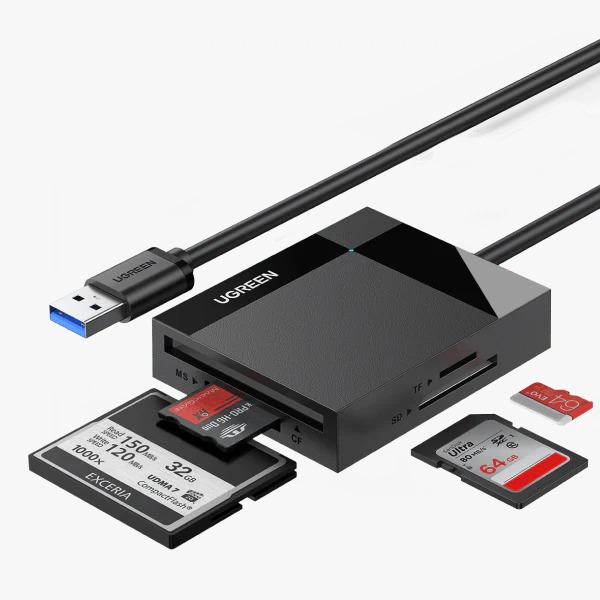 CARD READER UGREEN 4IN1 50CM (3.0)