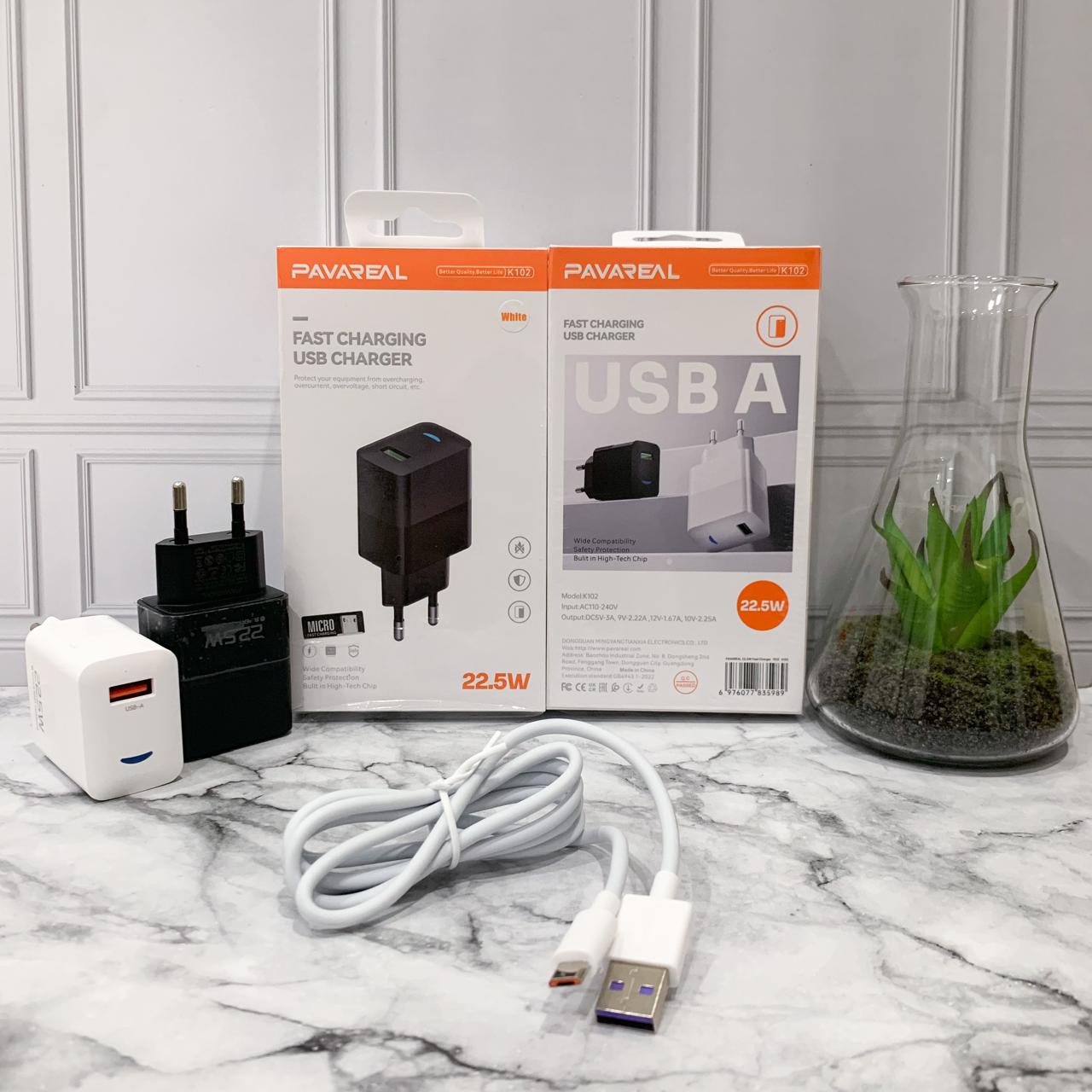 CHARGER PAVAREAL K102 22.5W MICRO (SOLD)