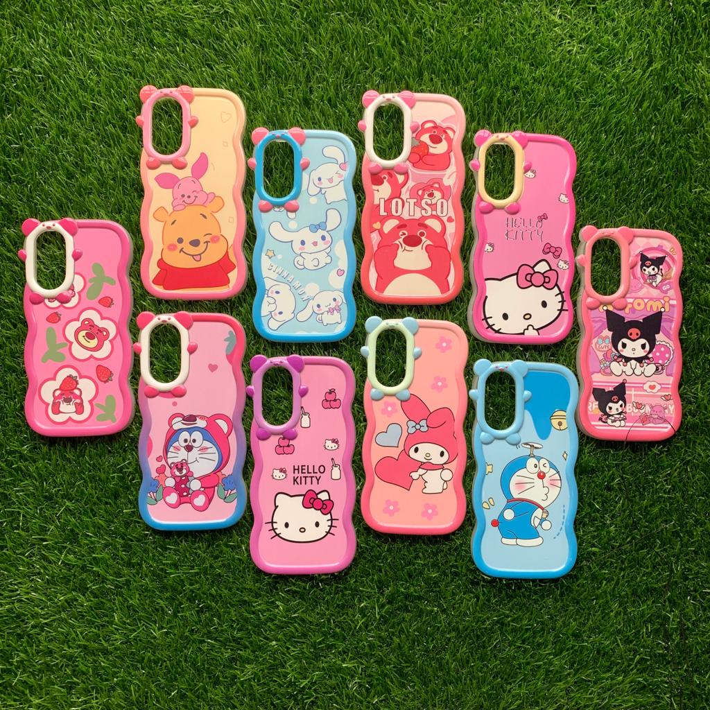 CASE GELOMBANG BEAR OPPO A78 4G