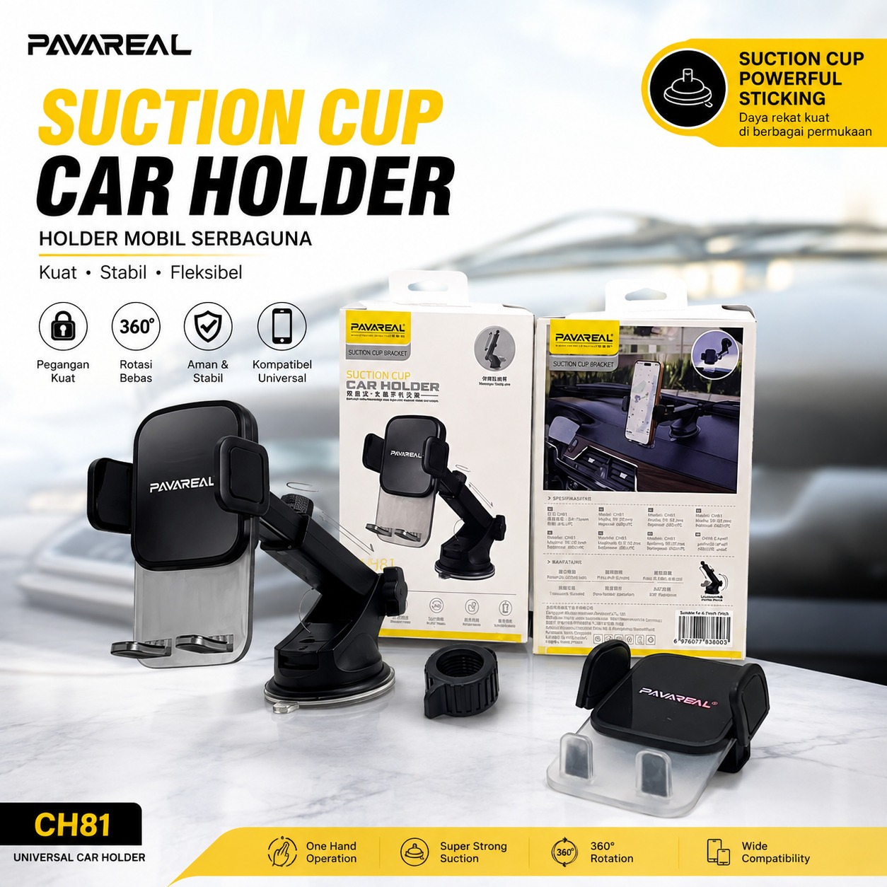 HOLDER MOBIL PAVAREAL CH81