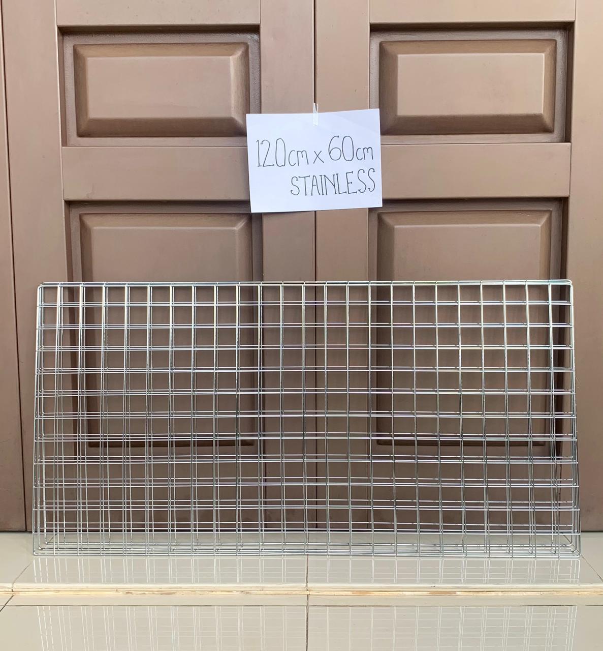 RAM DINDING 120CM X 60CM STAINLESS