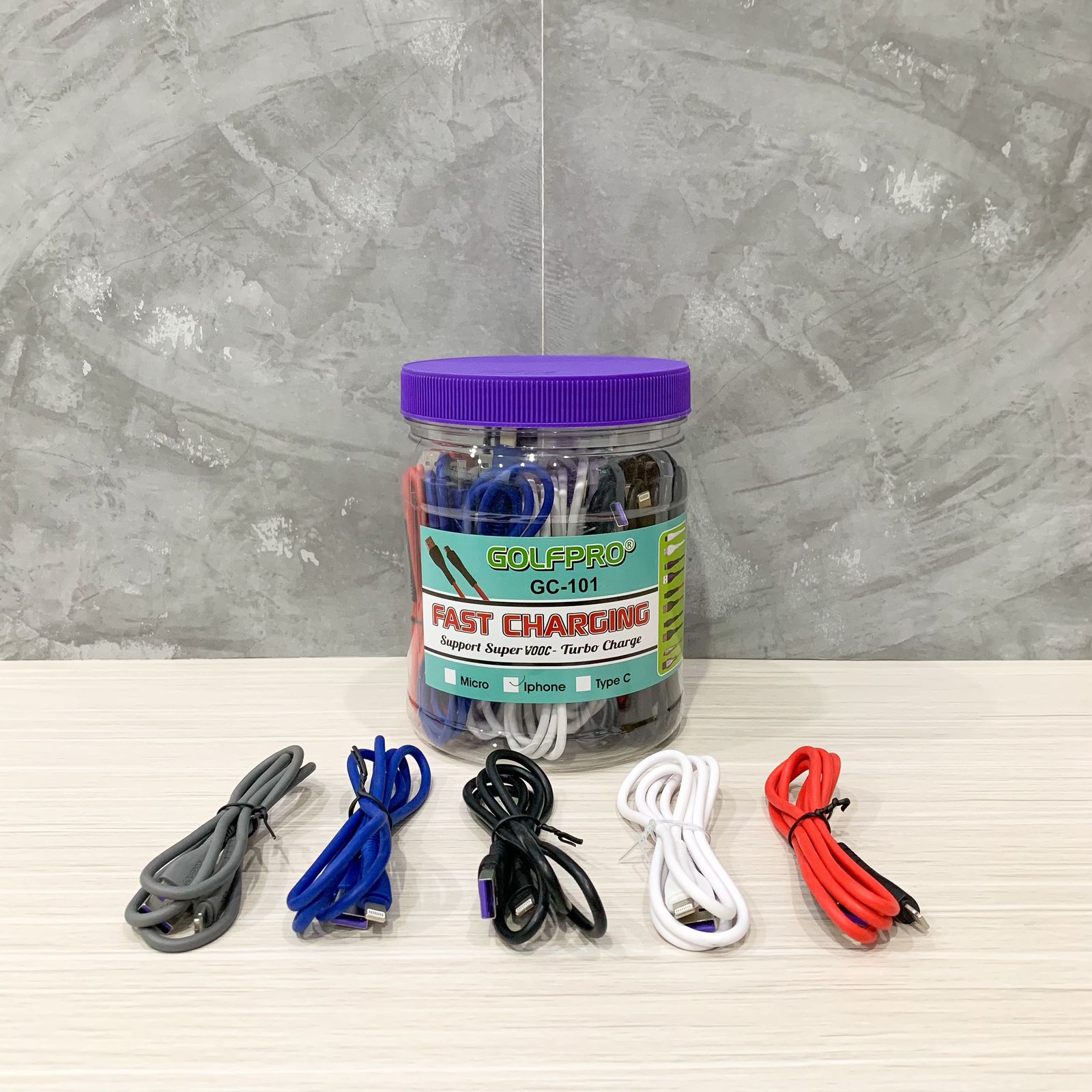 KABEL DATA GOLFPRO IPHONE GC 101 TOPLES 