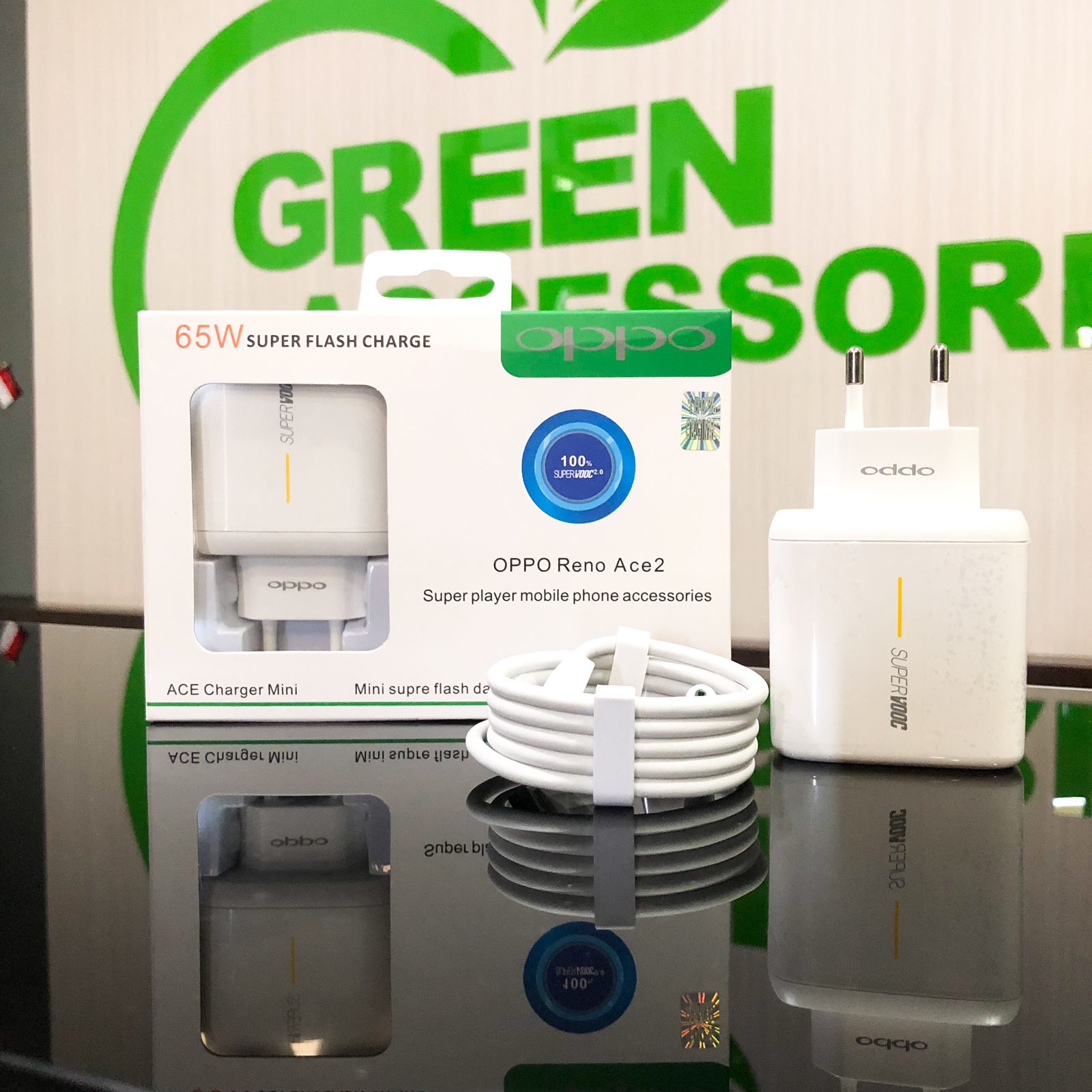 CHARGER ORI 100% VOOC RENO ACE 2 TYPE C  [SOLD]