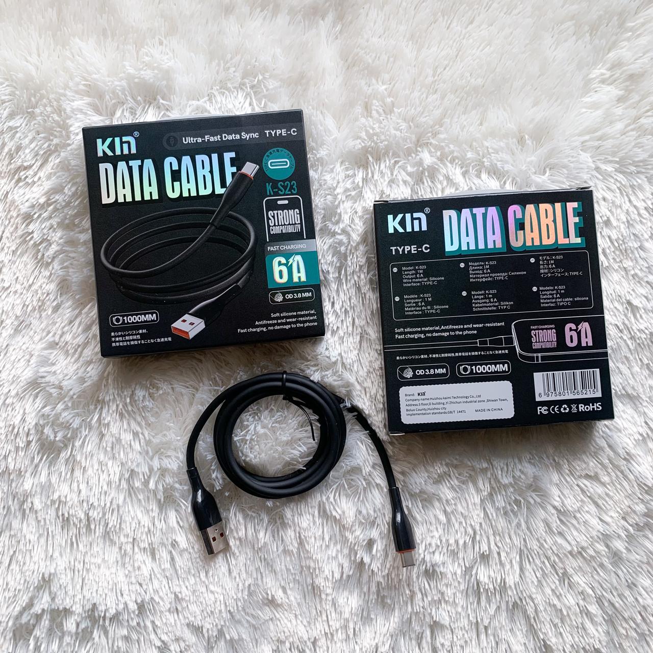 KABEL DATA  KIN K-S23 TYPE C 6A