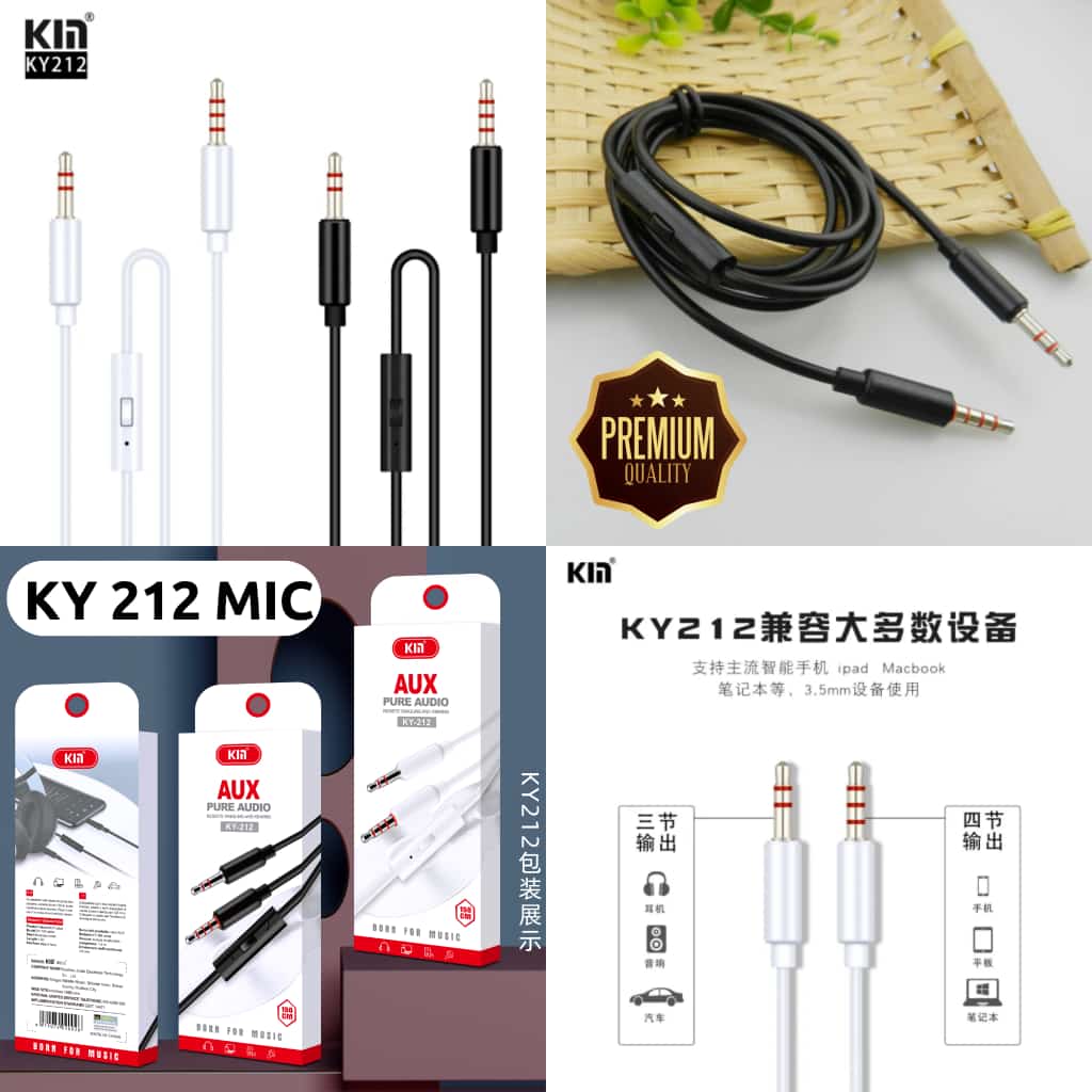 KABEL AUX KIN KY212