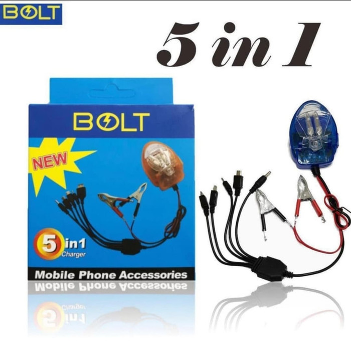 CHARGER AKI BOLT + DESKTOP 5 IN 1 (SOLD)