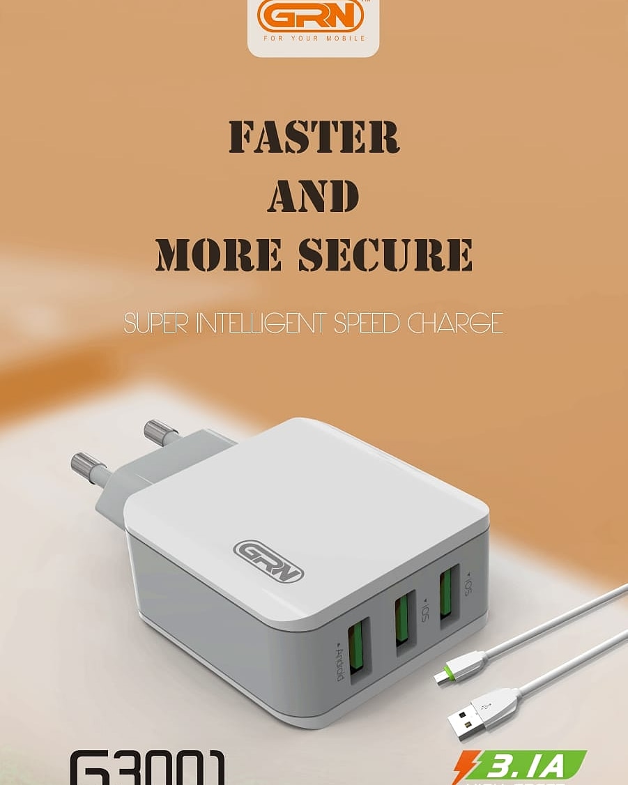 CHARGER GRN 3.1A G3001 (SOLD)