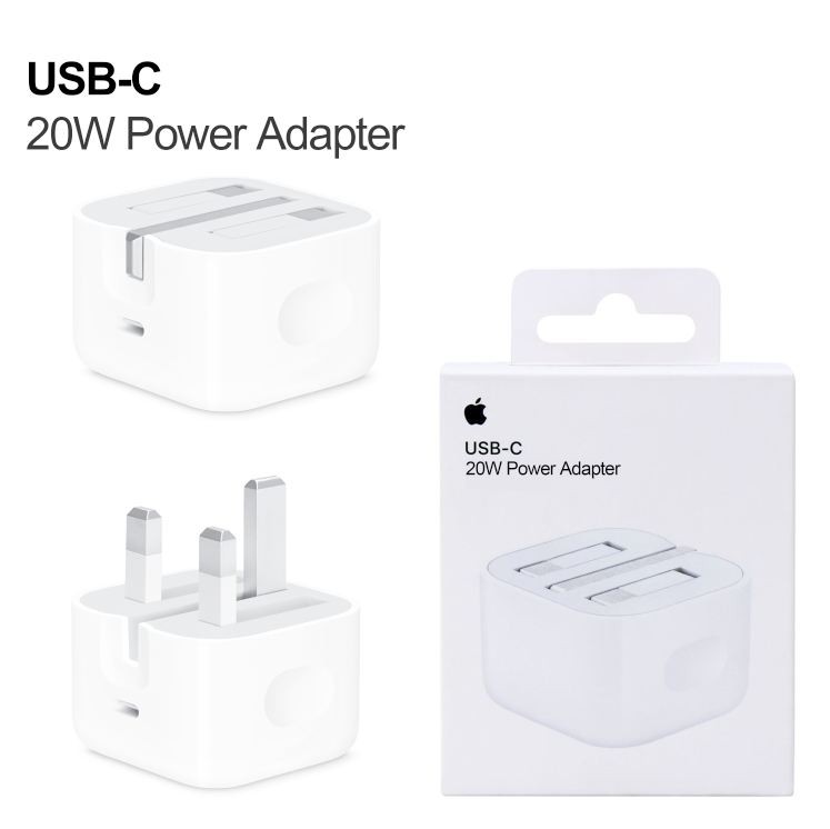 ADAPTOR CHARGER 3 KAKI IPHONE 12 20W