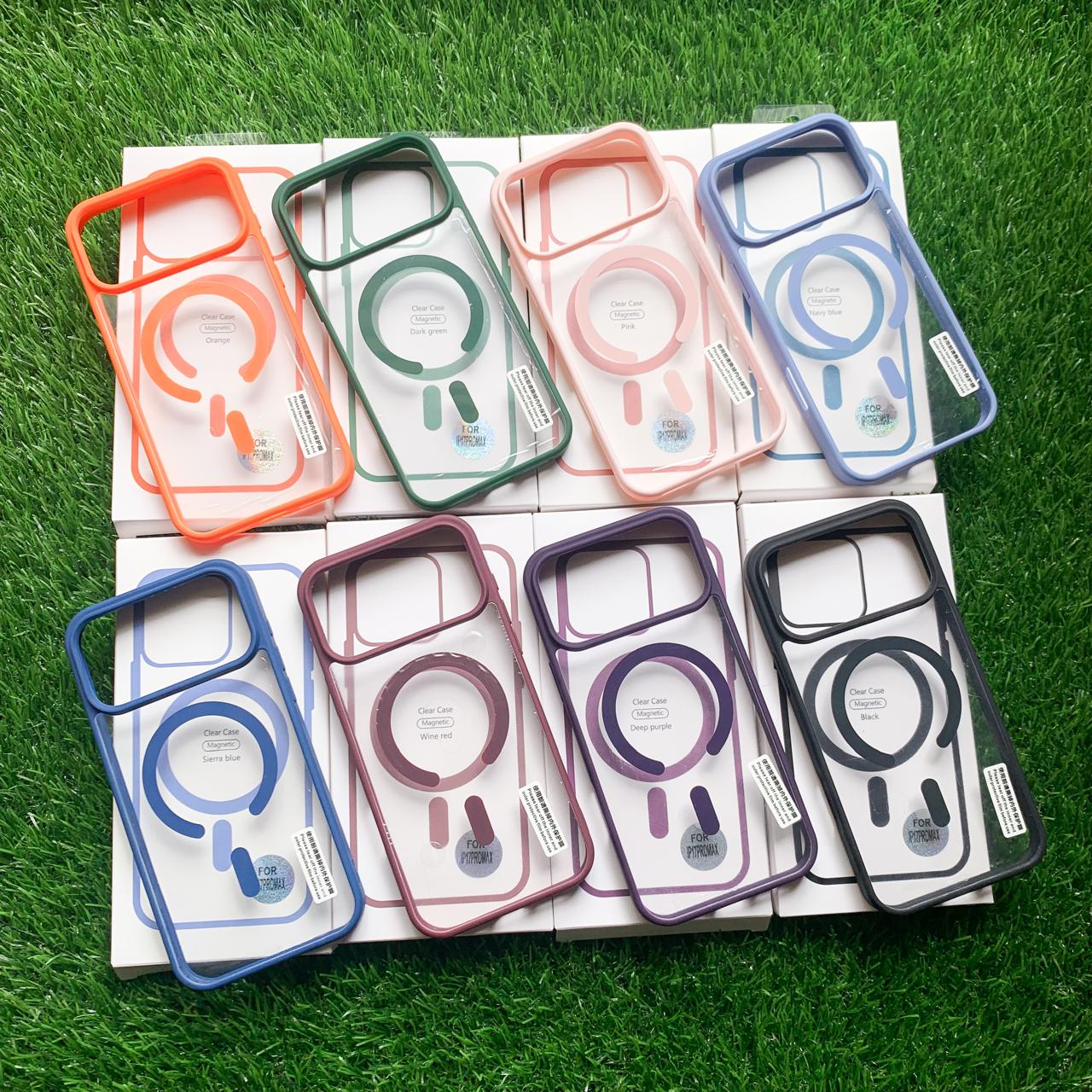 CLEAR CASE + MAGSAFE WARNA IPHONE 17 PRO MAX
