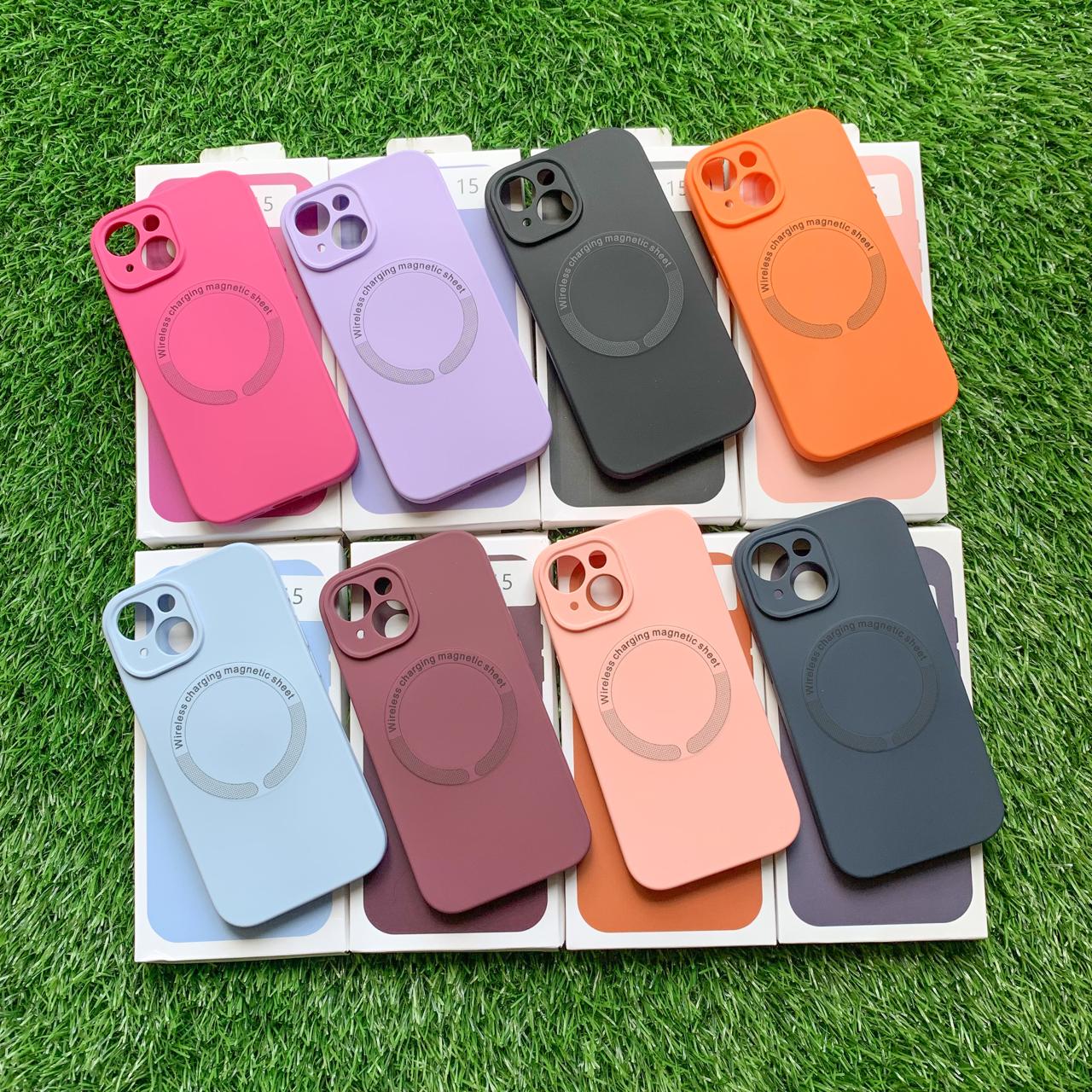 CASE MAGSAFE + PC WARNA IPHONE 15