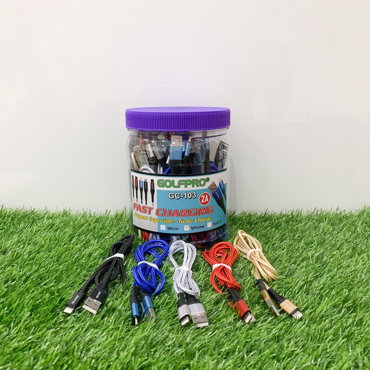 KABEL DATA GOLFPRO IPHONE GC 103 TOPLES 