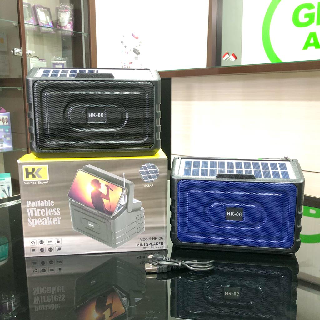 SPEAKER BLUETOOTH HK + SOLAR PANEL HK06 (SOLD)