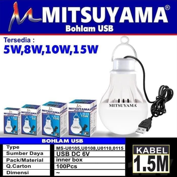 LAMPU LED MITSUYAMA 15 WATT (SOLD)