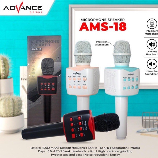 MIC KARAOKE ADVANCE AMS18 [SOLD]