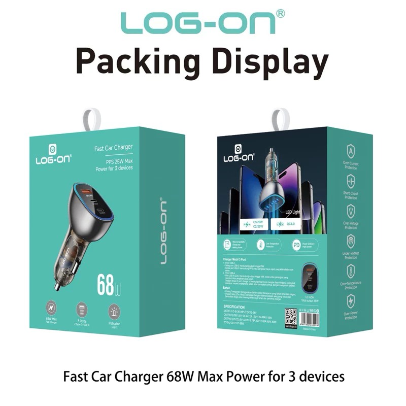 BATOK SAVER LOG ON 3OP 68W LO-SV36