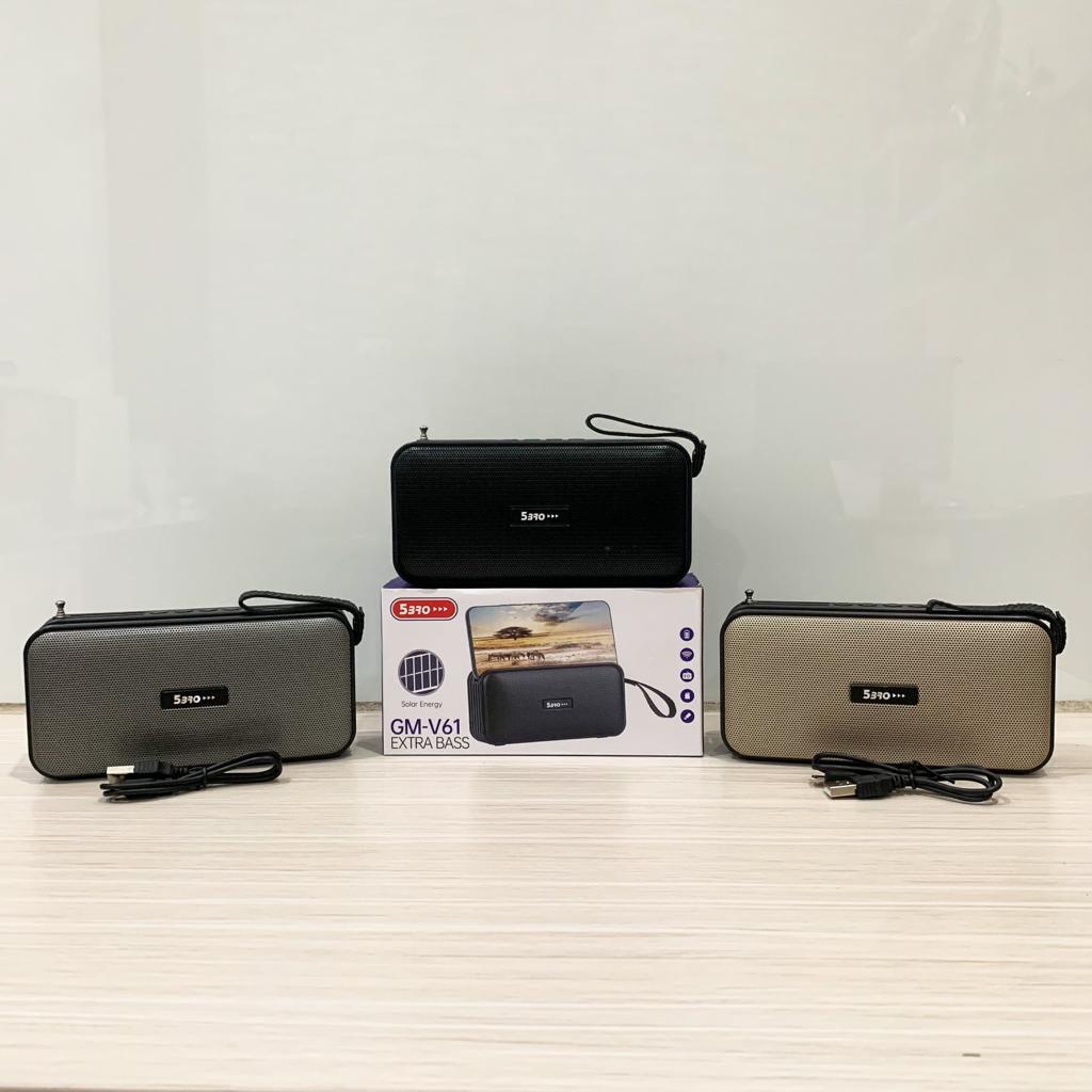SPEAKER BLUETOOTH 5BRO GM V61 SOLAR PANEL (SOLD)