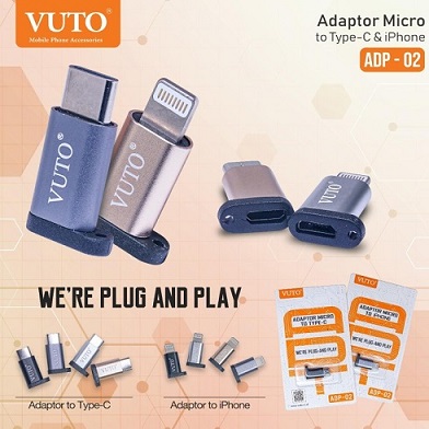ADAPTOR VUTO MICRO TO TYPE C (SOLD)