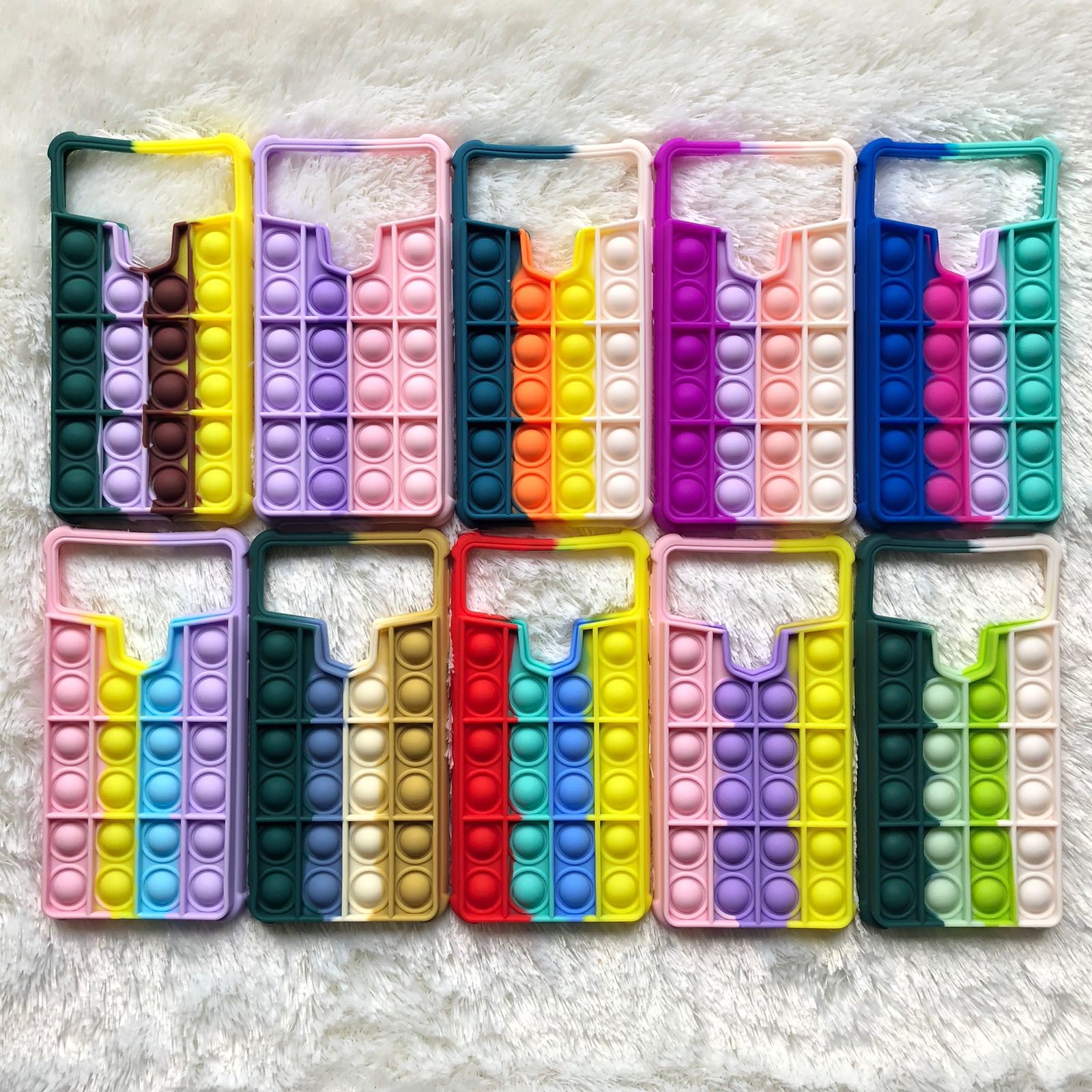 CASE POP IT RAINBOW UNIVERSAL 5.6-5.9