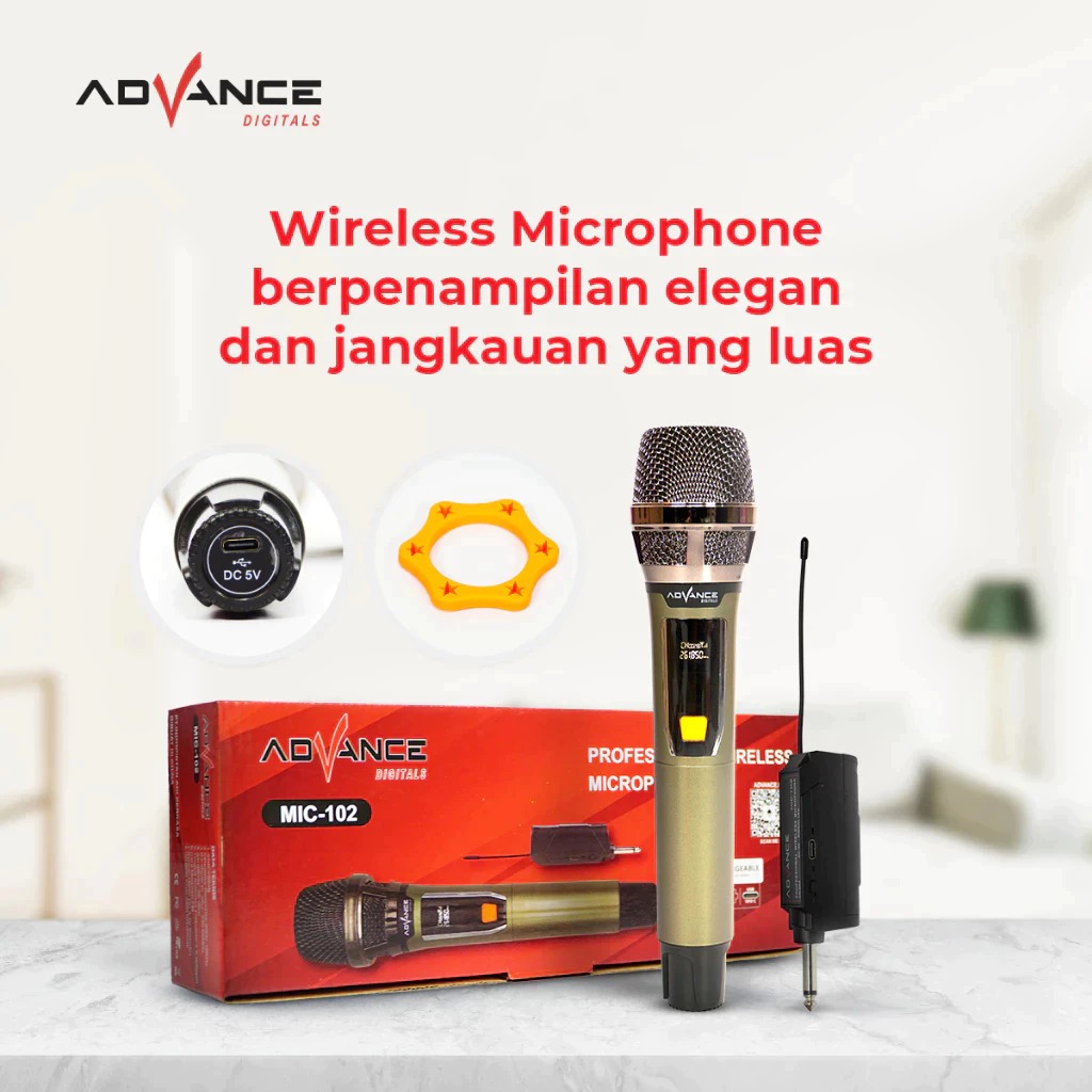 MIC WIRELESS ADVANCE 101 