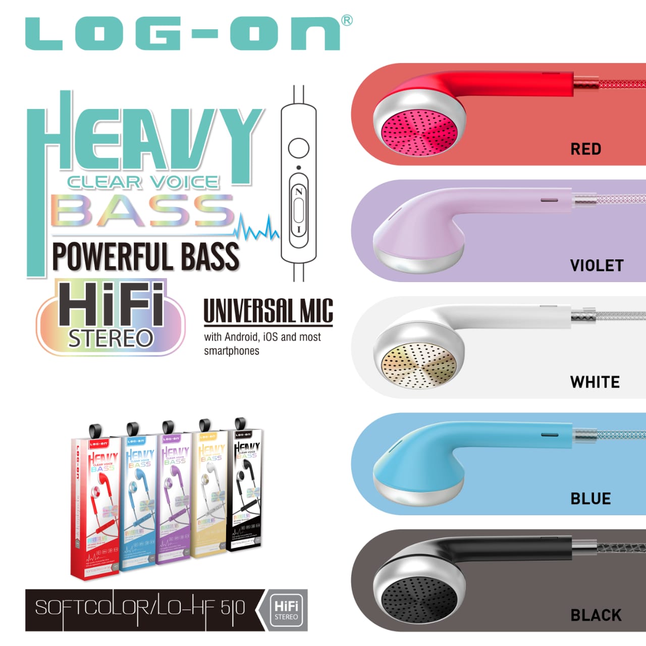 PHF LOG ON HEAVY SOFT COLOR LO-HF-510