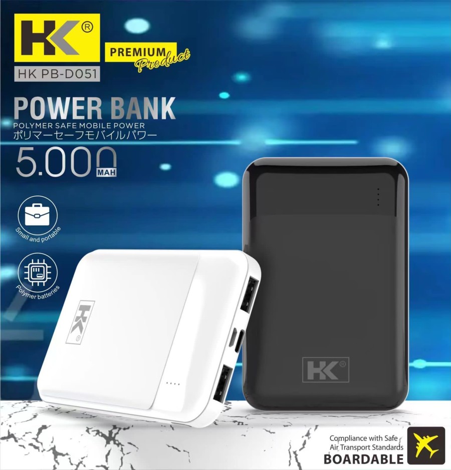 POWERBANK HK D51 5000 MAH (SOLD)