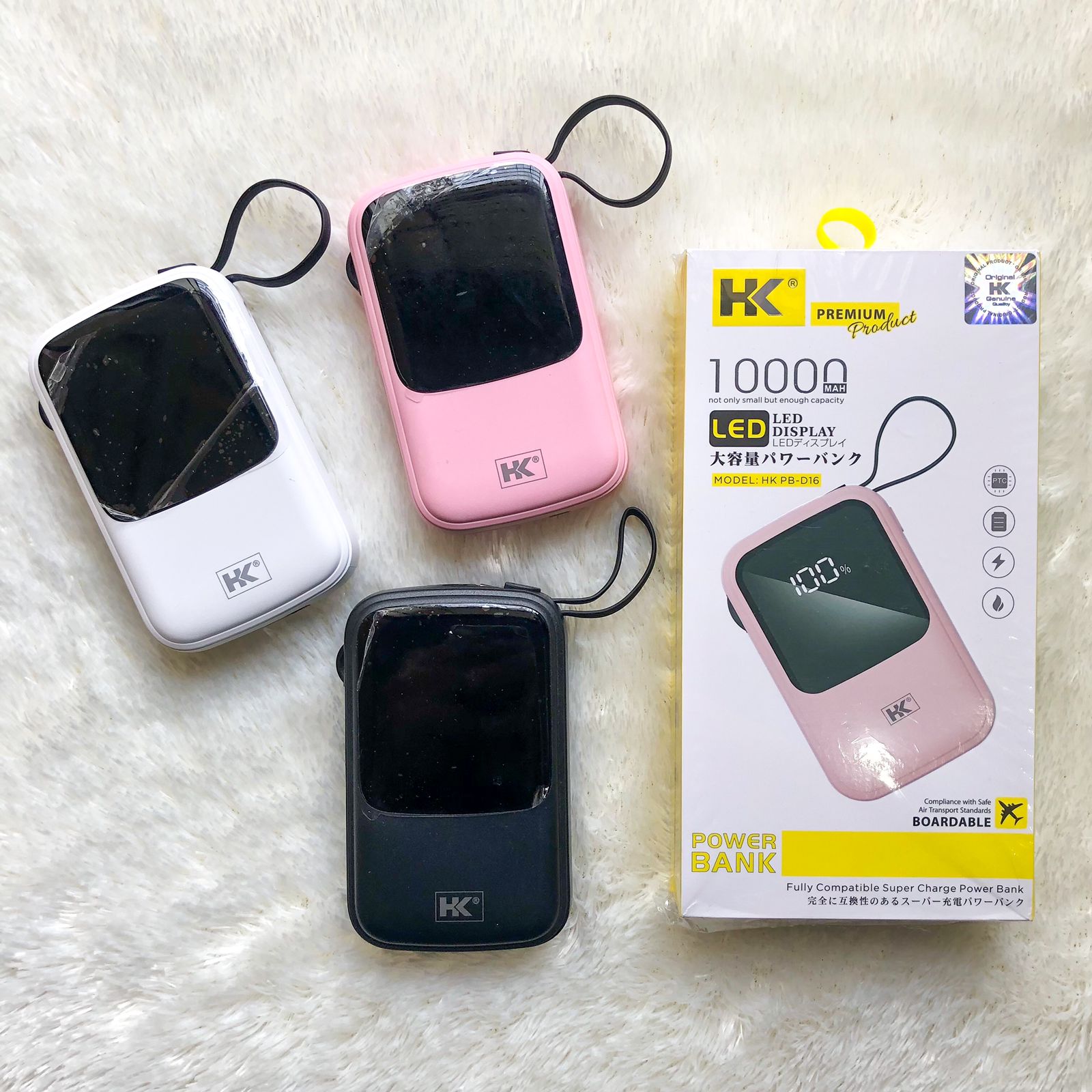 POWERBANK HK D16 10000 MAH 1 USB (SOLD)