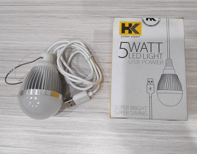 LAMPU LED HK 5 WATT (SOLD)
