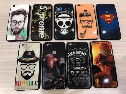 CASE MAN HENNY GLASS OPPO A83 (SOLD)