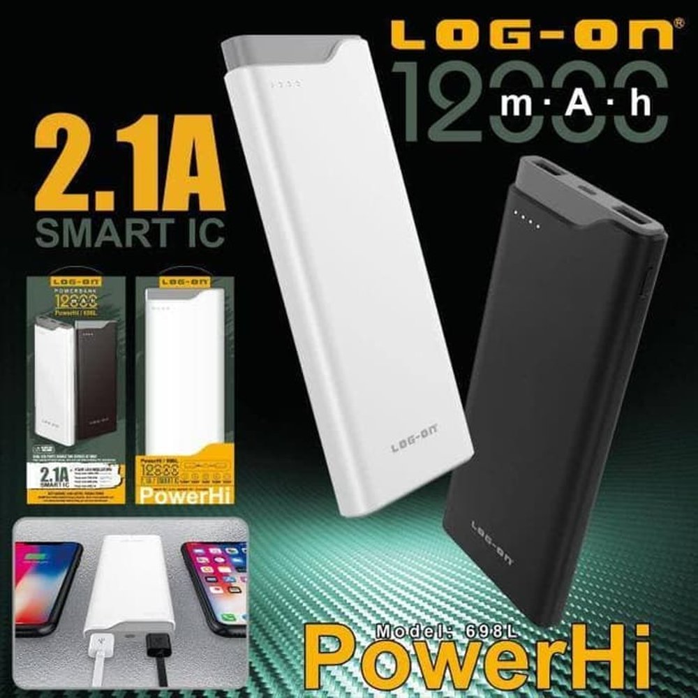 POWERBANK LOG ON POWERHI 12000 MAH [SOLD]
