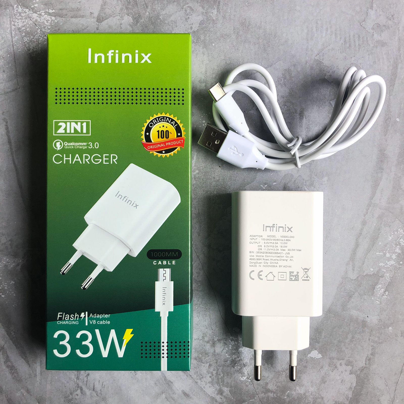 CHARGER INFINIX 33W TYPE C