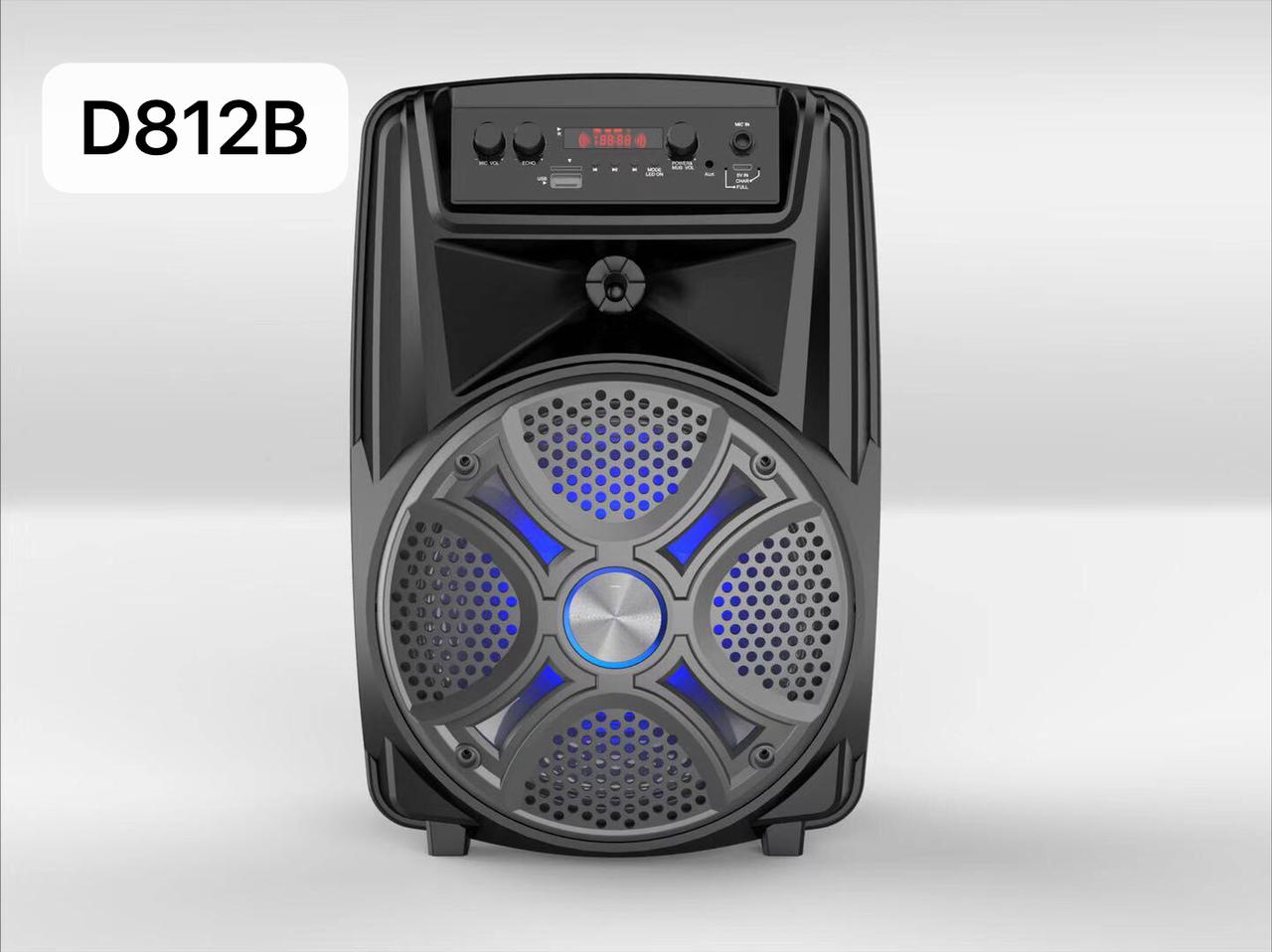 SPEAKER BLUETOOTH BOX + MIC D812 KODE B {SOLD}