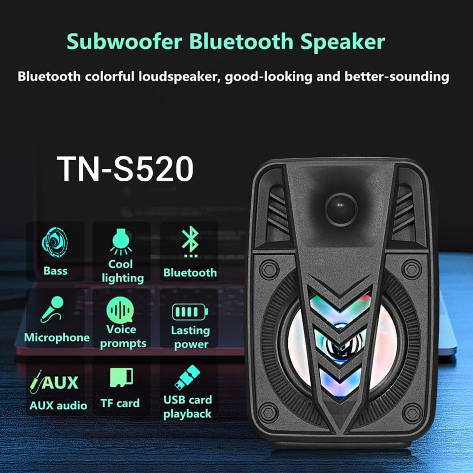 SPEAKER BLUETOOTH 4 INCH TN-S520 (SOLD)