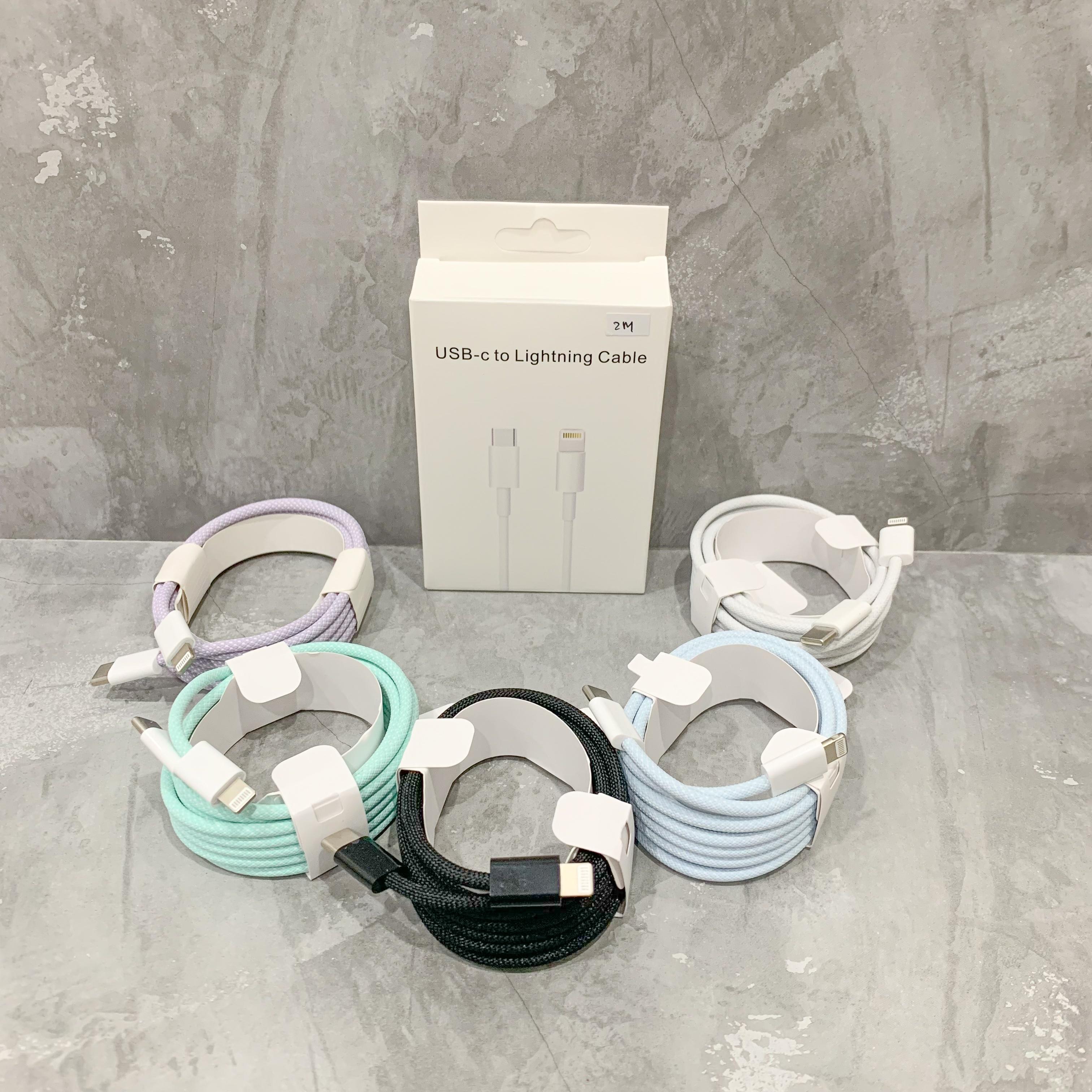 KABEL DATA MACARON TYPE C TO IOS 2M SATUAN