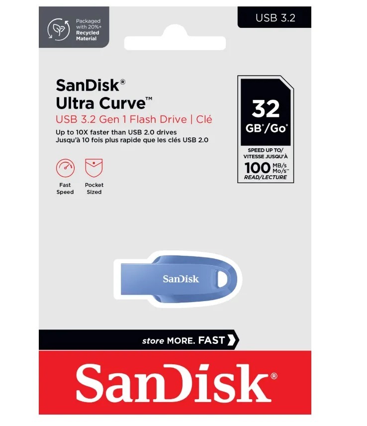 FLASHDISK SANDISK ULTRA CURVE 32GB USB 3.2